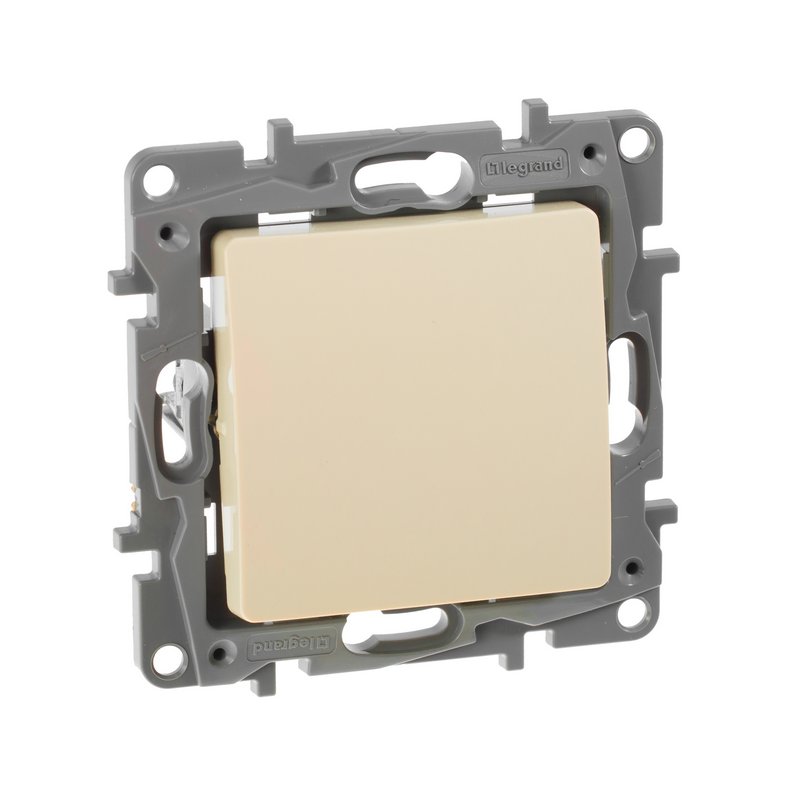 672301 Legrand Etika БЕЖ Выключатель 1-кл. (механизм) (20),