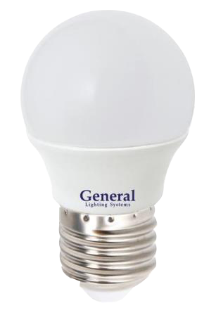 General ШАР G45 E27 12Вт 6500К 970Лм,