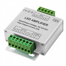Усилитель для RGB General (12-24v, 288Вт., 24А) 81х65х23мм., Усилитель для RGB General (12-24v, 288Вт., 24А) 81х65х23мм.,