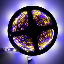 Лента светодиодная General 14,4W 12V <RGB+6500K> SMD5050 60д/м. IP20, Лента светодиодная General 14,4W 12V <RGB+6500K> SMD5050 60д/м. IP20,
