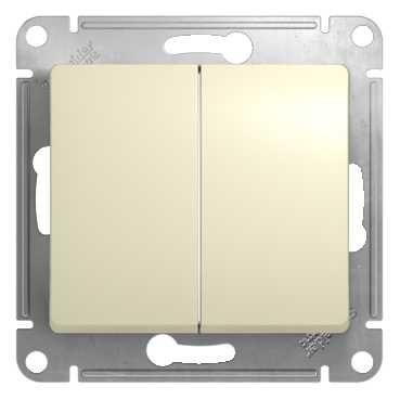 02. GSL000251 SE Выключатель 2-х кл,(механизм) (20),