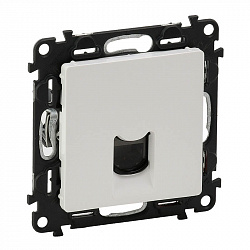 753440 Valena LIFE Белая Розетка комп. RJ45 кат. 5е UTP. 753440 Valena LIFE Белая Розетка комп. RJ45 кат. 5е UTP.