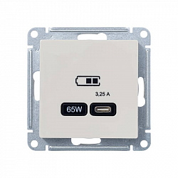  9. ATN000127 SE AtlasDesign ��� ������� USB Type C, ����������.�����. QC,PD 3,25A 65W (���.), 