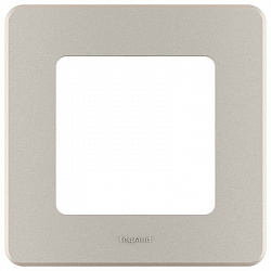 1. 673938 Legrand Inspiria Рамка 1х Шампань 1. 673938 Legrand Inspiria Рамка 1х Шампань