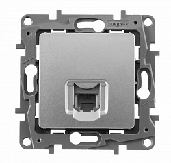 672455 Legrand Etika Алюм. Розетка 2-ая компьютерная RJ45, кат.5E (механизм) (10), 672455 Legrand Etika Алюм. Розетка 2-ая компьютерная RJ45, кат.5E (механизм) (10),