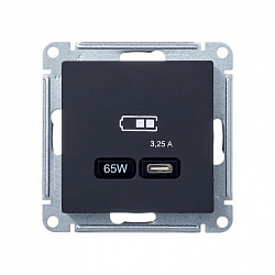  9. ATN001027 SE AtlasDesign ������ ������� USB Type C, ����������.�����. QC,PD 3,25A 65W (���.), 