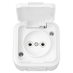 Bylectrica iP54 Розетка 1-я с крышкой БЕЗ З/К о/у РА16-296 (60) Bylectrica iP54 Розетка 1-я с крышкой БЕЗ З/К о/у РА16-296 (60)