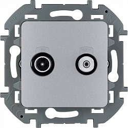 6. 673882 Legrand Inspiria Алюм. Розетка TV/SAT «звезда» 1,5дБ, 4-862 мГц (механизм) (5) 6. 673882 Legrand Inspiria Алюм. Розетка TV/SAT «звезда» 1,5дБ, 4-862 мГц (механизм) (5)