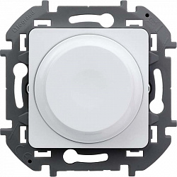 10. 673790 Legrand Inspiria Белый Диммер поворотно-нажимной LED-75втнакаливания-300вт 10. 673790 Legrand Inspiria Белый Диммер поворотно-нажимной LED-75втнакаливания-300вт