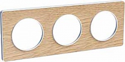 S52P806N SE Odace Рамка x3 Дерево "ОЛЬХА", S52P806N SE Odace Рамка x3 Дерево "ОЛЬХА",