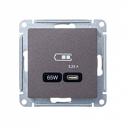  9. ATN000627 SE AtlasDesign ����� ������� USB Type C, ����������.�����. QC,PD 3,25A 65W (���.), 