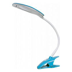 Св-к DE1708 COB LED 5W голубой, гибкий рожок, 2 способа установки, Св-к DE1708 COB LED 5W голубой, гибкий рожок, 2 способа установки,