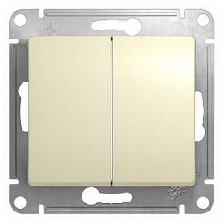02. GSL000251 SE Выключатель 2-х кл,(механизм) (20), 02. GSL000251 SE Выключатель 2-х кл,(механизм) (20),